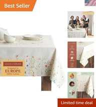 Stunning 60x90 Rectangular Tablecloth: Easy Care, Durable Cotton for Hom... - $1,597.12 MXN