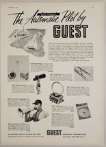 1956 Print Ad Guest Automatic Pilot for Boats Radio Direction Finder New York,NY - £13.76 GBP