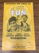 This Picture Is Rated Fun Togetherness Vintage Pressbook Movie Poster CV JD - £42.81 GBP