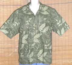 Columbia Sportswear Hawaiian Shirt Floral Green Size Medium - €16,87 EUR