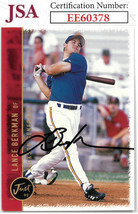 Lance Berkman signed 1999 Just Minors Rookie Baseball Card #11- JSA #EE6... - £37.70 GBP