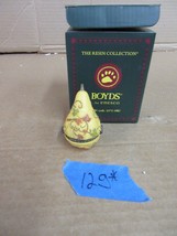Boyds Bears Aubrey&#39;s Gourd With Oakley 4035823 Fall Treasure Box Figurine - £28.64 GBP