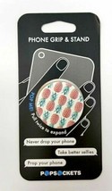 NEW PopSockets PINEAPPLE Pattern Finger Grip Kickstand for Mobile Phone tropical - £7.46 GBP