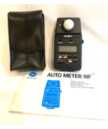 Vintage 1984 Minolta Auto Light Meter IIIF - €57,54 EUR Vintage 1984 Minolta Auto Light Meter IIIF - €57,54 EUR