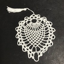 3 Vintage cotton crochet Christmas ornaments - $18.14