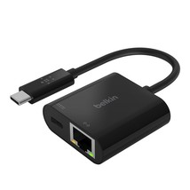 Belkin USB C To Ethernet + Charge Adapter - Gigabit Ethernet Port Compat... - £49.23 GBP