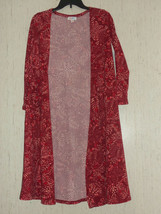 NWT WOMENS LuLARoe Sarah AUTUMN FLORAL LONG CARDIGAN SWEATER W/ POCKETS ... - €21,88 EUR