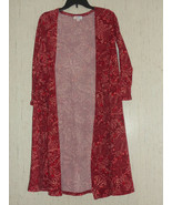 NWT WOMENS LuLARoe Sarah AUTUMN FLORAL LONG CARDIGAN SWEATER W/ POCKETS ... - €21,88 EUR