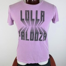 Lollapalooza Chicago 2018 Purple T Shirt M Weeknd Mars Jack White Post M... - £30.08 GBP