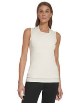 DKNY Womens Sleeveless Double-Laye Midnight N XXL - $10.00