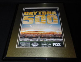2015 Daytona 500 on Fox Framed 11x14 ORIGINAL Advertisement - £27.24 GBP