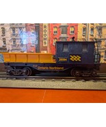 LIONEL TRAIN  USED  #6-26594  Plastic Ontario Northland Work Caboose  Bl... - $11.00