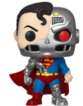  Funko Pop! Heroes Cyborg Superman SDCC 2020 Exclusive Vinyl Figure #346 - £31.57 GBP