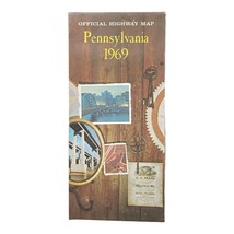 Vintage Pennsylvania Official Highway Transportation Road Map 1969 - $7.99