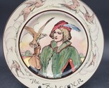 Vintage c.1930&#39;s Royal Doulton - The Falconer Plate England Man and Falcon - $29.69