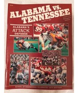 Alabama vs Tennessee Official Football Game Program 10.17.87  - £15.16 GBP