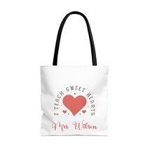 Personalised Tote Bag, Teacher Tote bag, I teach sweethearts, 3 Sizes Available - £22.38 GBP+
