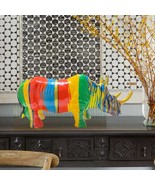 Rhinocerus  Resin Statue Home Decor Masterpiece Size:56* - £161.92 GBP