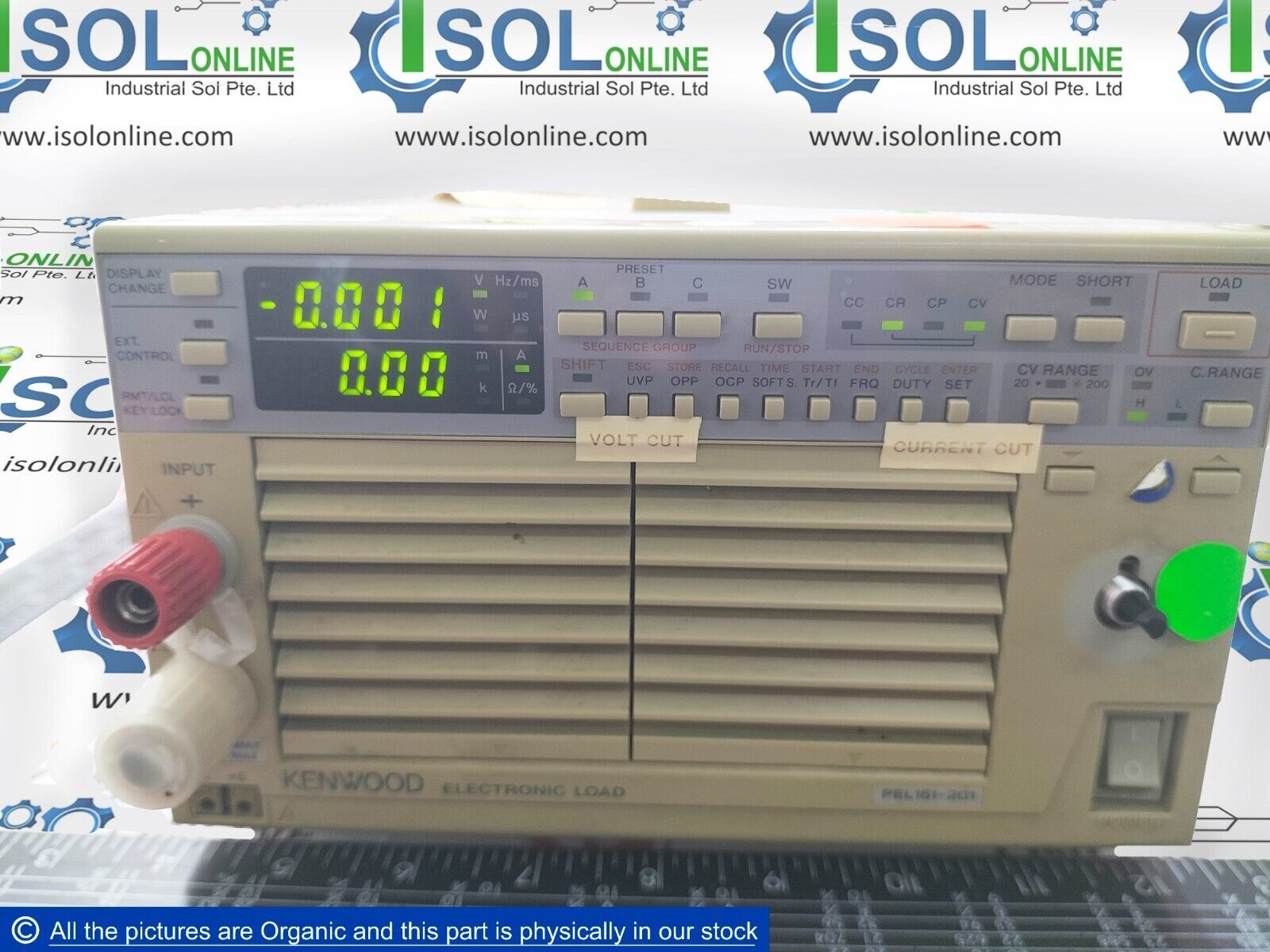 Kenwood PEL151-201 Electric Load 150W / 7.5A / 200V PEL151201 Japan - $1,289.00