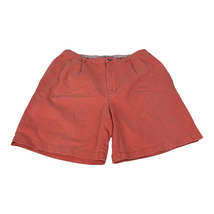 Tommy Hilfiger Men&#39;s Vintage Red Chino Pleated Front Shorts Size 36 - £20.70 GBP