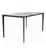 LeisureMod AVO Mid-Century Modern 55&quot; Rectangular Dining Table with Blac... - $18,577.05 MXN