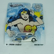 2011 Hot Wheels Pop Culture DC Comics Originals Deco Delivery Wonder Woman NEW - £17.33 GBP