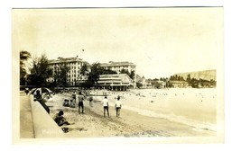 Waikiki Beach and Hotels Real Photo Postcard Honolulu Hawaii 1950&#39;s - £14.33 GBP