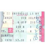 Vintage Blue Oyster Cult Ticket Stub January 13 1978 Nassau Uniondale Ne... - £19.34 GBP