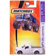 Mattel Matchbox 2006 1:64 Scale Pearl White Ford SVT F-150 Lightning Die Cast Tr - £15.81 GBP