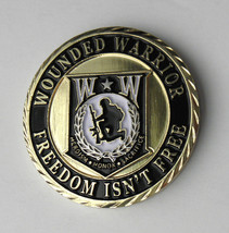 Wounded Warrior Patriotic Series Challenge Coin 1.7&quot; New In Case - £7.53 GBP