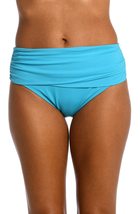 La Blanca Women&#39;s Island Goddess Banded Hipster Swimsuit Bottom, Azul, 4 - £39.16 GBP