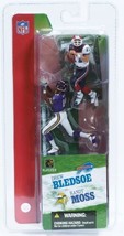 Drew Bledsoe Buffalo Bills Randy Moss Minnesota Vikings McFarlane 2 Pack Figures - £23.73 GBP