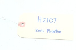 2004-06 VOLKSWAGEN PHAETON REAR AIR SUSPENSION ACCELERATION DAMPER SENSOR H2107 image 12