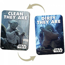 Star Wars Yoda Clean They Are Dishwasher Clean/Dirty Magnet Multi-Color - £16.02 GBP