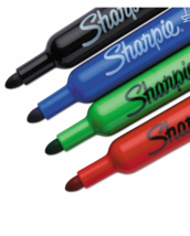 Sharpie Flip Chart Markers Bullet Tip Four Colors 4/Set 22474 - $10.46
