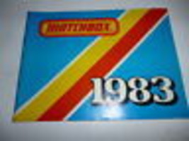 VINTAGE DIECAST MATCHBOX 1983  CATALOGUE- GOOD SHAPE - H32 - $3.62