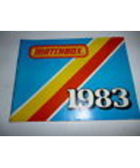 VINTAGE DIECAST MATCHBOX 1983  CATALOGUE- GOOD SHAPE - H32 - $70.03 MXN