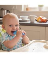 Silicone Fish Baby Teether with Bristles, Baby Toys, Includes Hygienic C... - $175.30 MXN