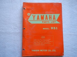 1968 1969 1970 Yamaha 90 HS1 parts book list manual - £19.07 GBP