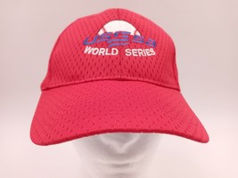 KC USSSA World Series Unisex Red Baseball Cap Adjustable Strap Back Air ... - £11.10 GBP