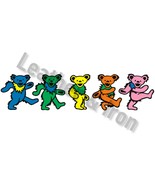 New Grateful Dead Dancing Bears Design Checkbook Cover - £7.97 GBP