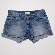 Old Navy Womens Jean Shorts Size 2 Mini Short Booty Mid Rise Metal Stud Cut Offs - £11.62 GBP