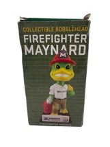 Madison Mallards Bobblehead Series Firefighter Maynard 2015 Duck Baseball - £14.16 GBP