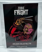 ZOBIE FRIGHT ARTIST EDITION ENAMEL PIN NIGHTMARE ON ELM STREET FREDDY #2... - $27.57