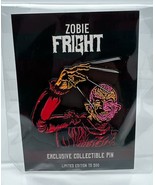 ZOBIE FRIGHT ARTIST EDITION ENAMEL PIN NIGHTMARE ON ELM STREET FREDDY #2... - £21.56 GBP
