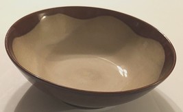 SANGO Prelude Brown 4509 Vintage Soup Cereal Ceramic Glossy Glazed Bowl 7.5&quot; - £11.46 GBP