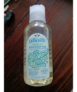 Lot of 2 Dr Brown&#39;s Natural Bottle &amp; Dish Soap-Plant Based Ingredients New - $17.64 CAD