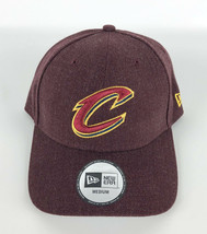 Cleveland Cavaliers Baseball Hat New Era 49Forty Heather Red Logo - Medium - £15.68 GBP