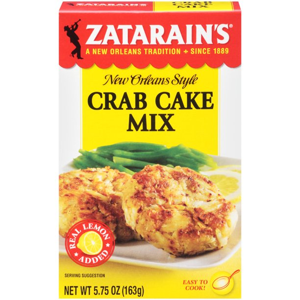 Zatarain's New Orleans Style Crab Cake Mix, 3-Pack 5.75 oz. Box - $24.70