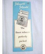 1960 Two sided Africa Bookmark Player&#39;s Cigarettes  &amp; Standard Bank Sout... - $189.80 MXN